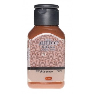 Artdeco 75ml Ακρυλικό Χρώμα Brown 3615