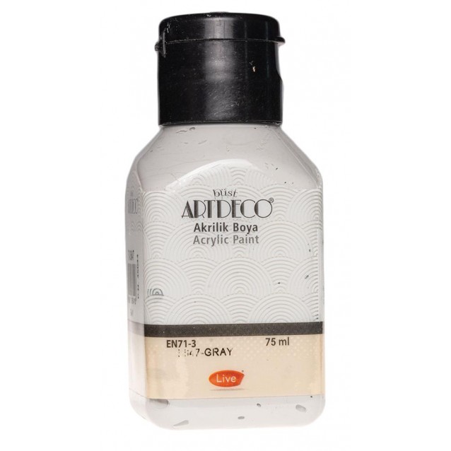 Artdeco 75ml Ακρυλικό Χρώμα Grey 3647