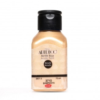 Artdeco 75ml Ακρυλικό Μεταλλικό Χρώμα Champaigne 3710