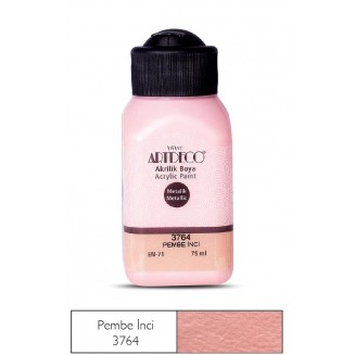 Artdeco 75ml Ακρυλικό Μεταλλικό Χρώμα Pink Pearly 3764