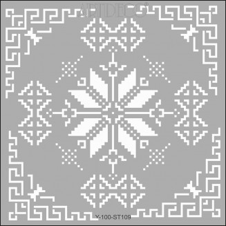 Artdeco Stencil 30x30cm Cross-Stitch 109