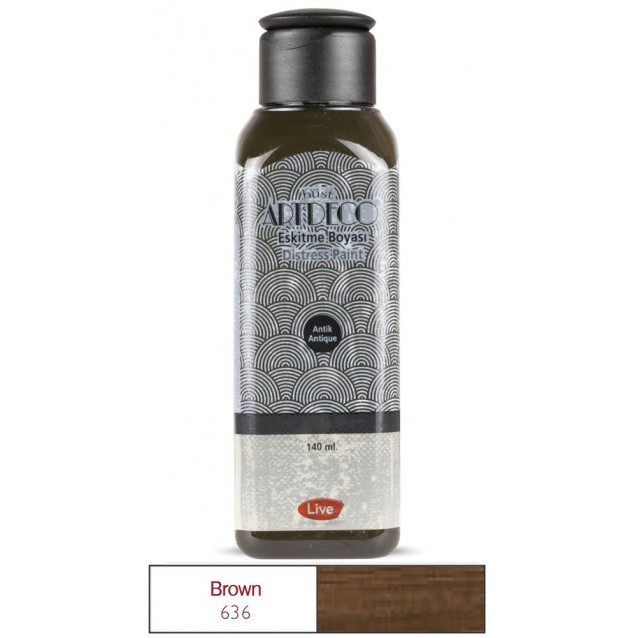 Artdeco 140ml Ακρυλικό Antique Effect Brown 636