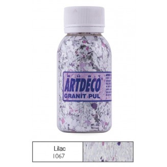 Artdeco 100ml Διακoσμ. Νιφάδες Μωσαϊκού Granite - Lilac 1067