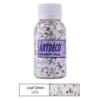 Artdeco 100ml Διακoσμ. Νιφάδες Μωσαϊκού Granite - Leaf Green 1070