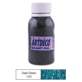 Artdeco 100ml Διακoσμ. Νιφάδες Μωσαϊκού Granite - Dark Green 1080