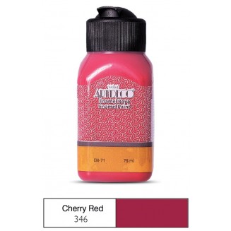 Artdeco 75ml Χρώμα για Γυαλί/Κεραμικό Cherry Red 346