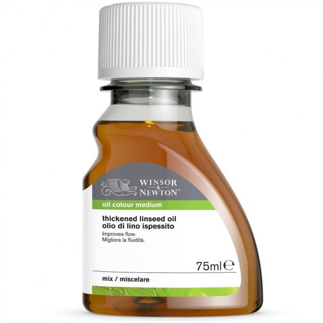 Winsor & Newton 75ml Thickened Linseed Oil