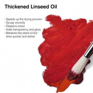 Winsor & Newton 75ml Thickened Linseed Oil