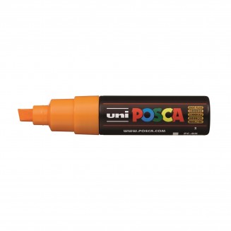 Posca Μαρκαδόρος PC-8K Χονδρός 8mm Κίτρινο Φωτεινό