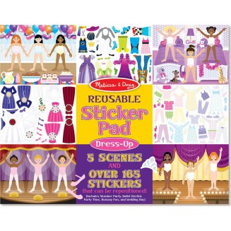 Melissa & Doug 165 Αυτοκόλλητα Ντύστε τις Κούκλες