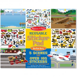 Melissa & Doug 165 Αυτοκόλλητα Οχήματα