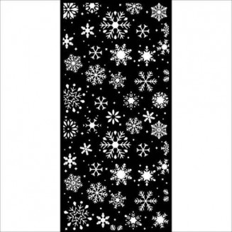 Stamperia Χονδρό Στένσιλ 0,5mm 12x25cm Snowflakes