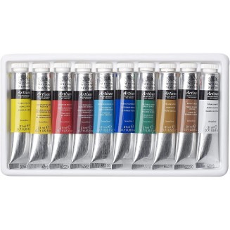 Winsor & Newton Κασετίνα με 10 Λάδια Νερού Artisan 21ml