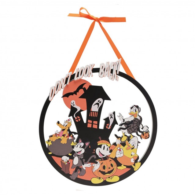 Halloween Disney Διακοσμητική Πλακέτα Mickey & Friends