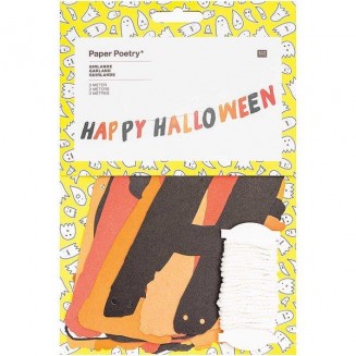 Rico Design Γιρλάντα με γράμματα 3m Happy Halloween FSC