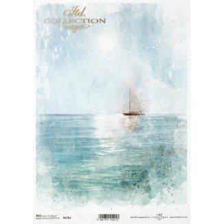 Itd. Collection Ριζόχαρτο Decoupage A4 (21x29,7cm) Sailing Boat