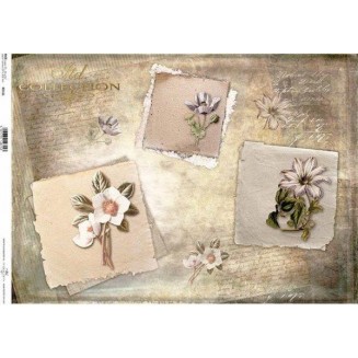 Itd. Collection Ριζόχαρτο Decoupage A3 (42x29,7cm) Flowers