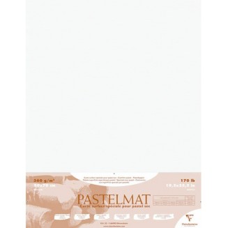 Clairefontaine Χαρτί Pastelmat 50x70cm 360gr White