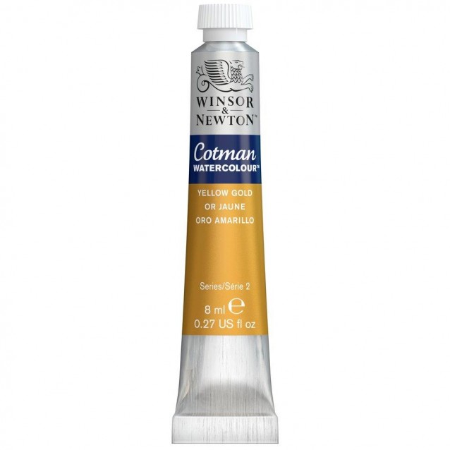 Winsor & Newton 8ml Σωληνάριο Ακουαρέλας Cotman 088 Yellow Gold Series 2