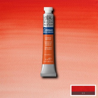 Winsor & Newton 8ml Σωληνάριο Ακουαρέλας Cotman 095 Cadmium Red Hue Series 1