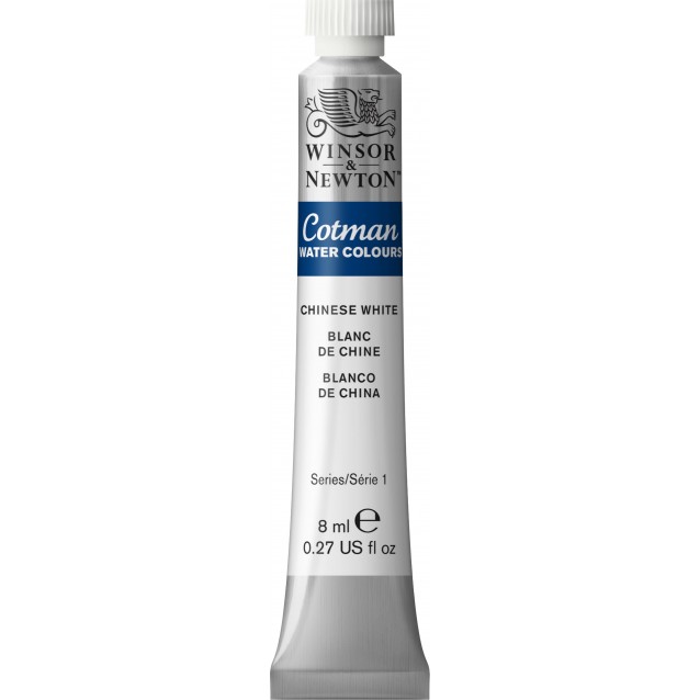 Winsor & Newton 8ml Σωληνάριο Ακουαρέλας Cotman 150 Chinese White Series 1