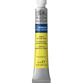 Winsor & Newton 8ml Σωληνάριο Ακουαρέλας Cotman 346 Lemon Yellow Hue Series 1