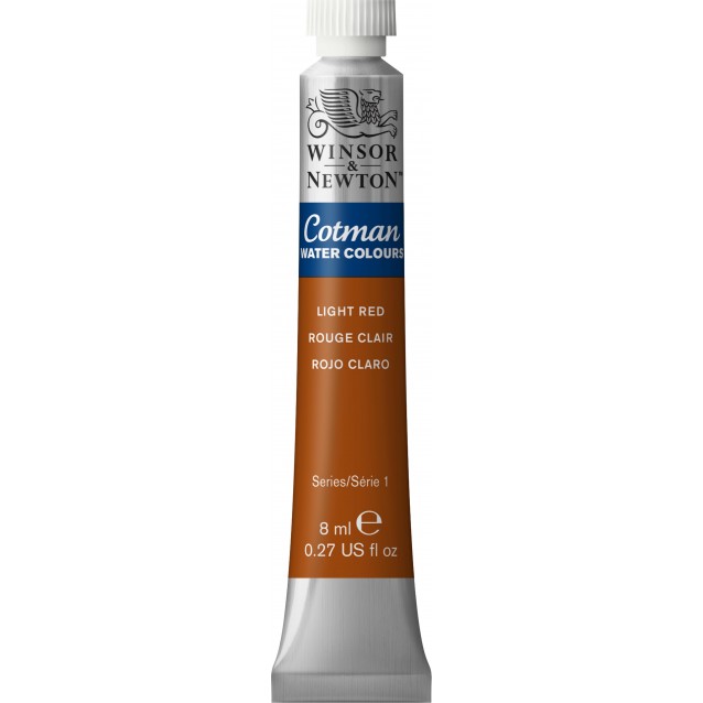 Winsor & Newton 8ml Σωληνάριο Ακουαρέλας Cotman 362 Light Red Series 1