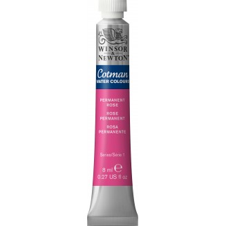 Winsor & Newton 8ml Σωληνάριο Ακουαρέλας Cotman 502 Permanent Rose Series 1