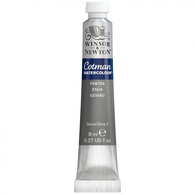 Winsor & Newton 8ml Σωληνάριο Ακουαρέλας Cotman 511 Pewter Series 2