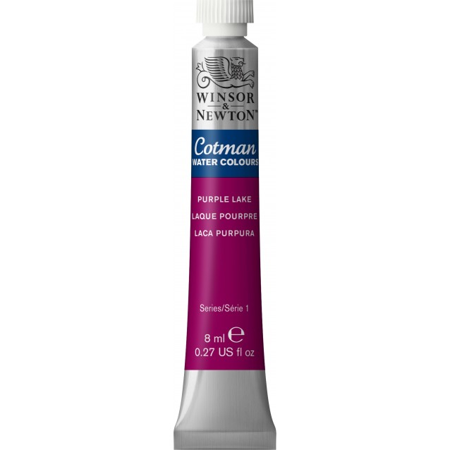 Winsor & Newton 8ml Σωληνάριο Ακουαρέλας Cotman 544 Purple Lake Series 1