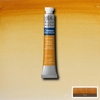 Winsor & Newton 8ml Σωληνάριο Ακουαρέλας Cotman 552 Raw Sienna Series 1