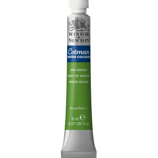 Winsor & Newton 8ml Σωληνάριο Ακουαρέλας Cotman 599 Sap Green Series 1