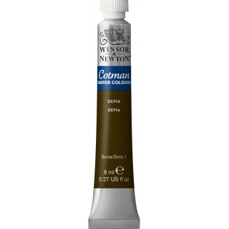 Winsor & Newton 8ml Σωληνάριο Ακουαρέλας Cotman 609 Sepia Series 1