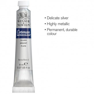 Winsor & Newton 8ml Σωληνάριο Ακουαρέλας Cotman 617 Silver Series 2