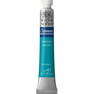 Winsor & Newton 8ml Σωληνάριο Ακουαρέλας Cotman 654 Turquoise Series 1