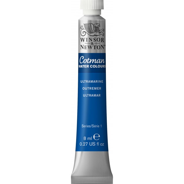 Winsor & Newton 8ml Σωληνάριο Ακουαρέλας Cotman 660 Ultramarine Series 1