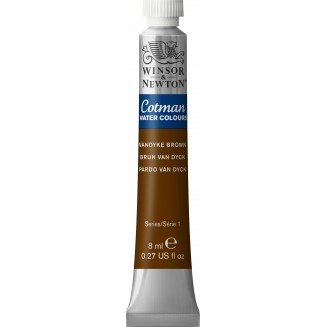 Winsor & Newton 8ml Σωληνάριο Ακουαρέλας Cotman 676 Vandyke Brown Series 1