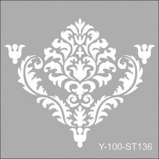 Artdeco Stencil 30x30cm Damask-2 136