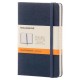 Moleskine Σημειωματάριο με Γραμμές Μικρό Sapphire Blue Σκληρόδετο