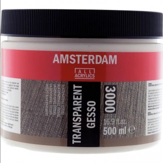 Talens Amsterdam 500ml Transparent Gesso 3000