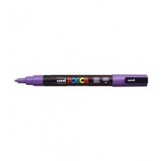 Posca Μαρκαδόρος PC-3M Λεπτό 0,9-1,3mm Βιολέ