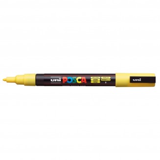 Posca Μαρκαδόρος PC-3M Λεπτό 0,9-1,3mm Κίτρινο