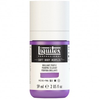 Liquitex Professional 59ml Soft Body Acrylic 590 Brilliant Purple Series 1