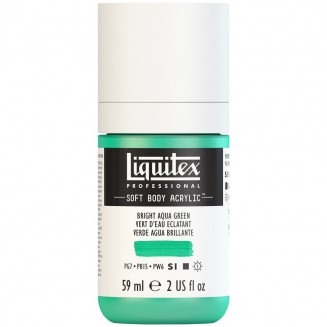 Liquitex Professional 59ml Soft Body Acrylic 660 Bright Aqua Green Series 1