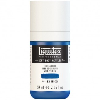 Liquitex Professional 59ml Soft Body Acrylic 164 Cerulean Blue Series 3