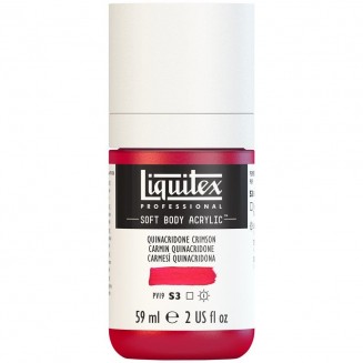 Liquitex Professional 59ml Soft Body Acrylic 110 Quinacridone Crimson Series 3