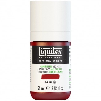 Liquitex Professional 59ml Soft Body Acrylic 895 Cadmium Free Red Deep Series 4