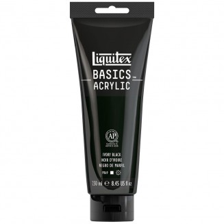 Liquitex Basics 250ml Acrylic 244 Ivory Black