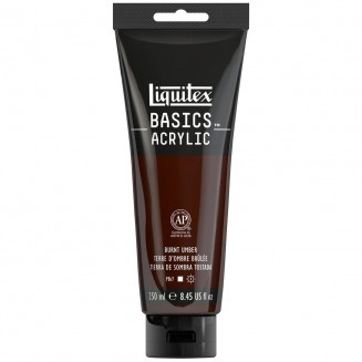 Liquitex Basics 250ml Acrylic 128 Burnt Umber