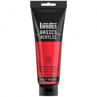 Liquitex Basics 250ml Acrylic 151 Cadmium Red Medium Hue